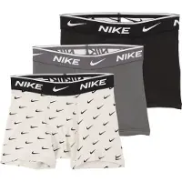 Nike Alushousut 'EVERYDAY' harmaa / musta / valkoinen