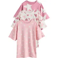 Next Yöpaita ecru / roosa / vaalea pinkki