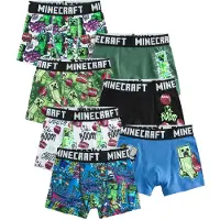 Next Alushousut 'Minecraft' sininen / vihreä / musta / valkoinen