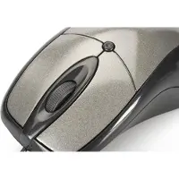 Ednet 81046, Molempikätinen, Optinen, USB A-tyyppi, 800 DPI, Antrasiitti, Musta