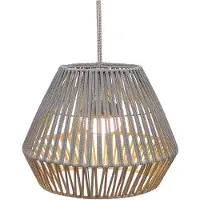 Newgarden Conta LED-riippuvalaisin, ladattava, taupe Conta, himmennettävä, Alumiini/harmaa/sinkki, Synteettinen materiaali, Moderni