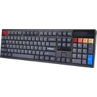 Ticktype DP104 ANSI-näppäimistö - Mecha Grey [Rye Linear]