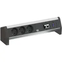 Bachmann Power strip 3 sockets silver (339.1006)