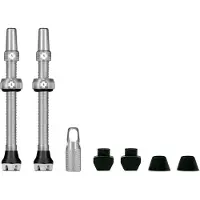 Muc Off venttiilisarja Tubeless 2 kpl 60 mm Hopea