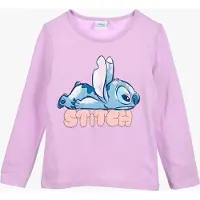Disney Stitch Pitkähihainen T-paita, Violetti, 98-104