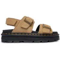Dr. Martens Zebzag Sandal Savannah Tan Eh Suede - Beige - 41