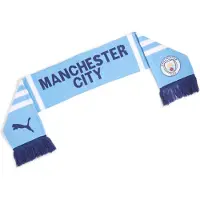 Puma Manchester City F.c. Ess Scarf - Blue - ONE SIZE