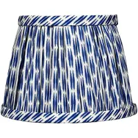 Von Norten - Lampunvarjostin 14 cm Blue Ikat