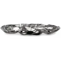 Alessi Multi-Part Conch For Hors D'oeuvres In 18/10 Stainless Steel, Mirror-Polished - Silver - D32.3CM