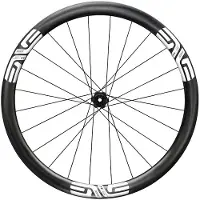 ENVE SES 3.4 -takakiekko race 700c HG body center lock disc e-thru 12 x 142mm valkoiset logot