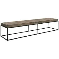 Artwood , Mediataso Carlisle 180 x 45 cm silver black