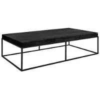Artwood Sohvapöytä Carlisle 140 x 80 cm black