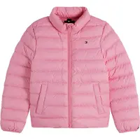 Tommy Hilfiger Talvitakki 'Essential Lightweight Down' vaalea pinkki