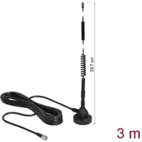 DeLOCK – LTE-antenni, SMA-liitin, 5 dBi, 33,7 cm, ympärisäteilevä (12427)