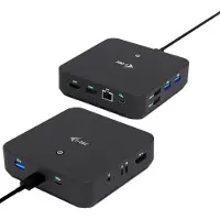 ITEC USB-C DP Dual HDMI Docking Station with Power Delivery 100 W, Langallinen, USB 3.2 Gen 2 (3.1 Gen 2) Type-C, 100 W, 10,100,1000 Mbit/s, Musta, 1 (C31TRIPLEVIDEODPPRO)