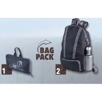 Troika BAGPACK, Kaupunki, Unisex, Polyesteri (RUC01/BK)