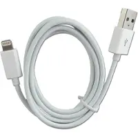2GO 794888, 1 m, Lightning, USB B, Uros, Uros, Valkoinen