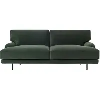 Gubi Flaneur 2-seater Sofa - 2-istuttavat sohvat Polyuretaani-vaahto Asator - 10153942