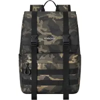 Rivacase Sherwood, Urheilu, Mies, 39,6 cm (15.6"), Notebook-lokero, Vedenpitävä, Neopreeninen, Polyesteri, Polyuretaani (PU), Kierrätetty polyeteenite (7621 BROWN CAMO)