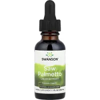 Swanson Health , Palmettopuu Nestemäinen Eksktrakti, Ei Alkoholia Ei Sokeria, 1 cl (29,6 ml)