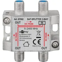 Goobay SAT-splitter 3-way