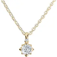 Kohinoor Rosa timanttiriipus ketjulla kulta 0,26 ct 213L-260K-26