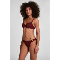 Hunkemoller Aruba Cheeky - Burgundy - XXL