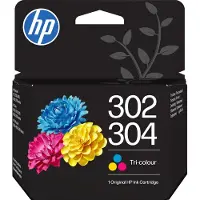 HP 302 mustekasetti (kolmiväri)