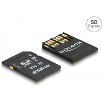 DeLOCK 54091, 256 GB, SD, UHS-I, 858 MB/s, 804 MB/s, Class 3 (U3)