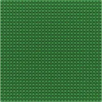 Sluban Peruslevy - - 80833C - 25,6x25,6 cm - Vihreä väri - Suositusikä 3 vuotta ja yli