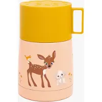 Blafre Ruokapurkki 500 Ml Deer And Rabbit Pink/yellow-Onesize Vaaleanpunainen One Size Pojat, Tytöt