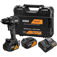 DeWalt Pora/ruuvinväännin DCD81MP2T; 18 V; 2x5,0 Ah akku