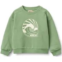 Wheat Sweatshirt L/S Breeze - Green - 122