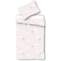 By Mats Bed Linen "By Mats" Unicorn Dream 100X140, 40X45 Cm - Pink - 100X140;40X45CM