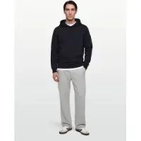 C.P. Company Diagonal Raised Fleece Hooded Sweatshirt - Navy - M