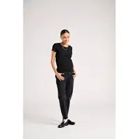 ONLY Maternity Olmlovely S/S Oneck Top 2Pack Noos - Black - S