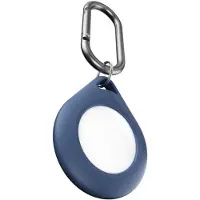 KEYBUDZ Secure Dock, AirTag -karabiini, Sininen (2kpl)