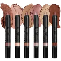 Nudestix Nude Beach Eye Pencil Palette 6 kpl
