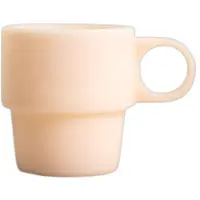 Homla PALLORA Beige lasi kahvalla, 250 ml