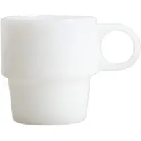 Homla PALLORA White lasi kahvalla, 250 ml