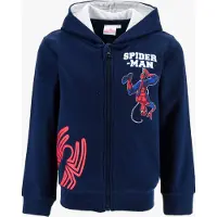 Marvel Zip Huppari, Navy, 104-110