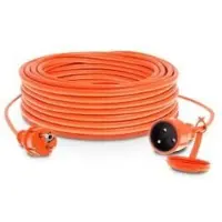 PLAST-ROL Vahva 15m jatkojohto, 3x1mm, 2300w, oranssi