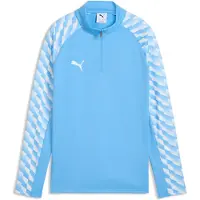 Puma Malmö FF Harjoituspaita teamLIGA26 1/4 vetoketju - Sininen/Valkoinen Lapset - , koko 128 cm