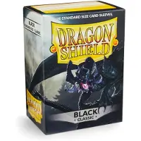 Dragon Shield Sleeves Standard Size Black (100ct)