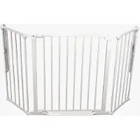BabyDan Flex StepFree M Turvaportti, Valkoinen