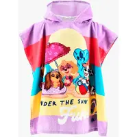 Ryhmä Hau Kylpyponcho 100% Puuvilla, Violetti