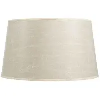 Artwood Lampunvarjostin Classic XXL Low Leather Cream