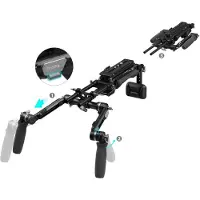 SmallRig 5199 HawkLock VCT-14 Type Shoulder Rig (SR009)