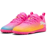 Puma Future 9 Play Tt Showtime - Poison Pink/aurinkovirta/sininen/valkoinen Lapset - Turf (Tf), koko 38