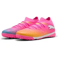 Puma Future 9 Match Tt Showtime - Poison Pink/aurinkovirta/sininen/valkoinen - Turf (Tf), koko 43